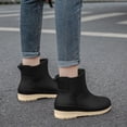 thumbnail image 4 of Waterproof Kitchen Boots For Women Summer Short Plastic Rain Shoes Thickened Overshoes, 4 of 6