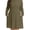 04Army Green, variant on Cueply Women's Plus Size Ribbed Knit Dress Long Sleeve Crew Neck Empire Waist Casual A-Line Dress with Pockets