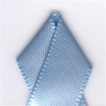 Satin Ribbon Rosette - Papilion R07440303033330YD .13 in. Double-Face Satin Ribbon 30 Yards - Bluebird