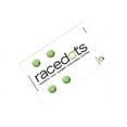 thumbnail image 2 of RaceDots: Magnetic Race Number Positioning System 4-Pack - REFLECTIVE SILVER, 2 of 11