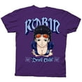 thumbnail image 2 of One Piece Robin Devil Child With Back Print Officially Licensed Adult T-Shirt, 2 of 3