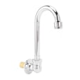 thumbnail image 1 of Pedal Faucet, Convenient Wall Mounted G1/2 Thread Knee Valve Faucet  For Railway Station For Factory, 1 of 8