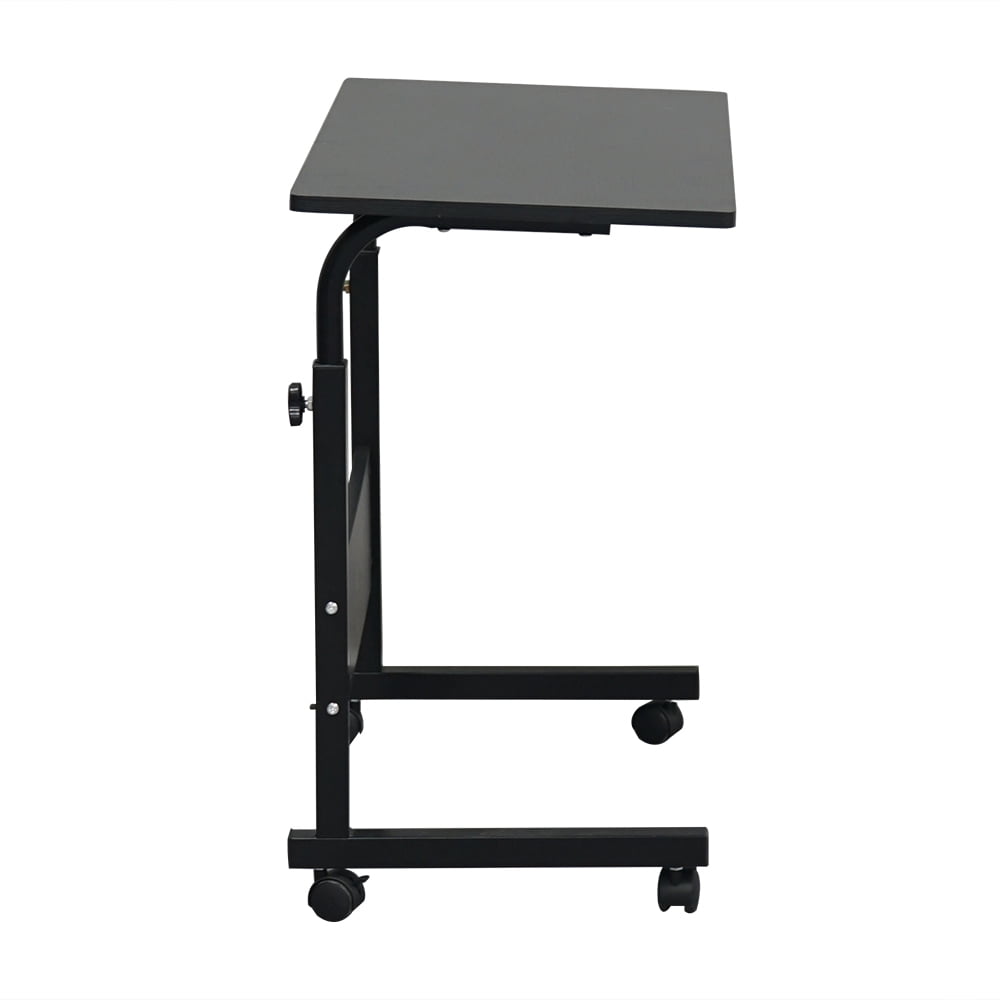 Lowestbest Adjustable Removable Chipboard & Steel Side Table, Home Office PC Laptop Writing Table Lowestbest Adjustable Removable Chipboard & Steel Side Table, Home Office PC Laptop Writing Table