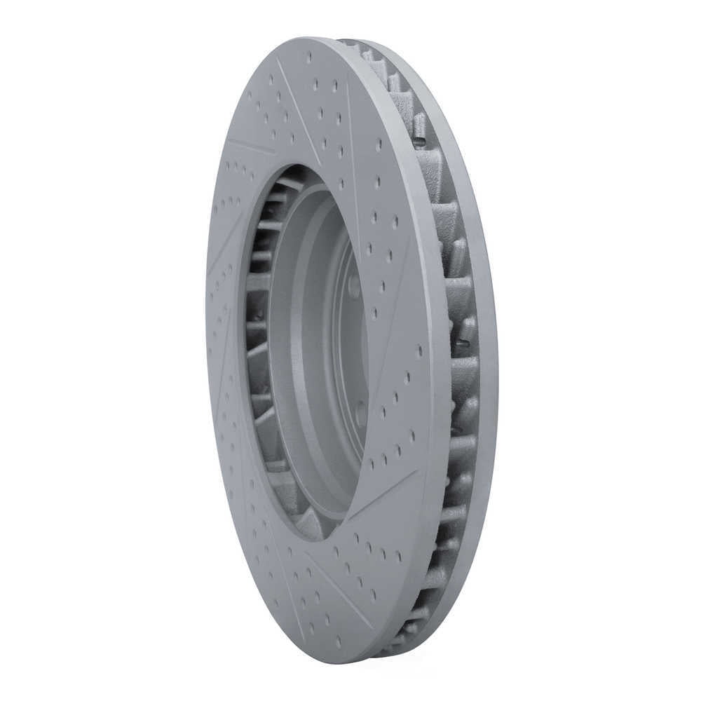 Dynamic Friction Company 830-74050D DFC Geoperformance Rotor - Drilled and Slotted