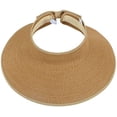 thumbnail image 1 of Chapeau de Soleil en Paille à Grand Bord UPF 50+ pour Femmes avec Visière Naturelle, 1 of 5