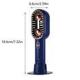 thumbnail image 3 of Needhep 2 In 1 Mini Hand Fan Portable Fan for Travel,High Speed Fan for Bedroom, 2024 New Room Cooling for Room Bedroom Home (Blue), 3 of 8