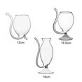 thumbnail image 3 of 1pcs Creative Glass Vampire Crystal Cup With Integrated Straw For Juice  Wine Bar Tools (10.1 Fl Oz), 3 of 11
