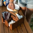thumbnail image 3 of Teak 4 Mug Holder - 7-3/4" W x 8-1/2" H x 6" D, 3 of 5