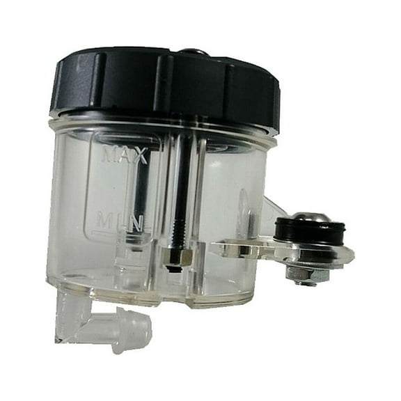 Fule Motorcycle Black Front Brake Clutch Master Cylinder Fluid Reservoir Oil Tank Cup