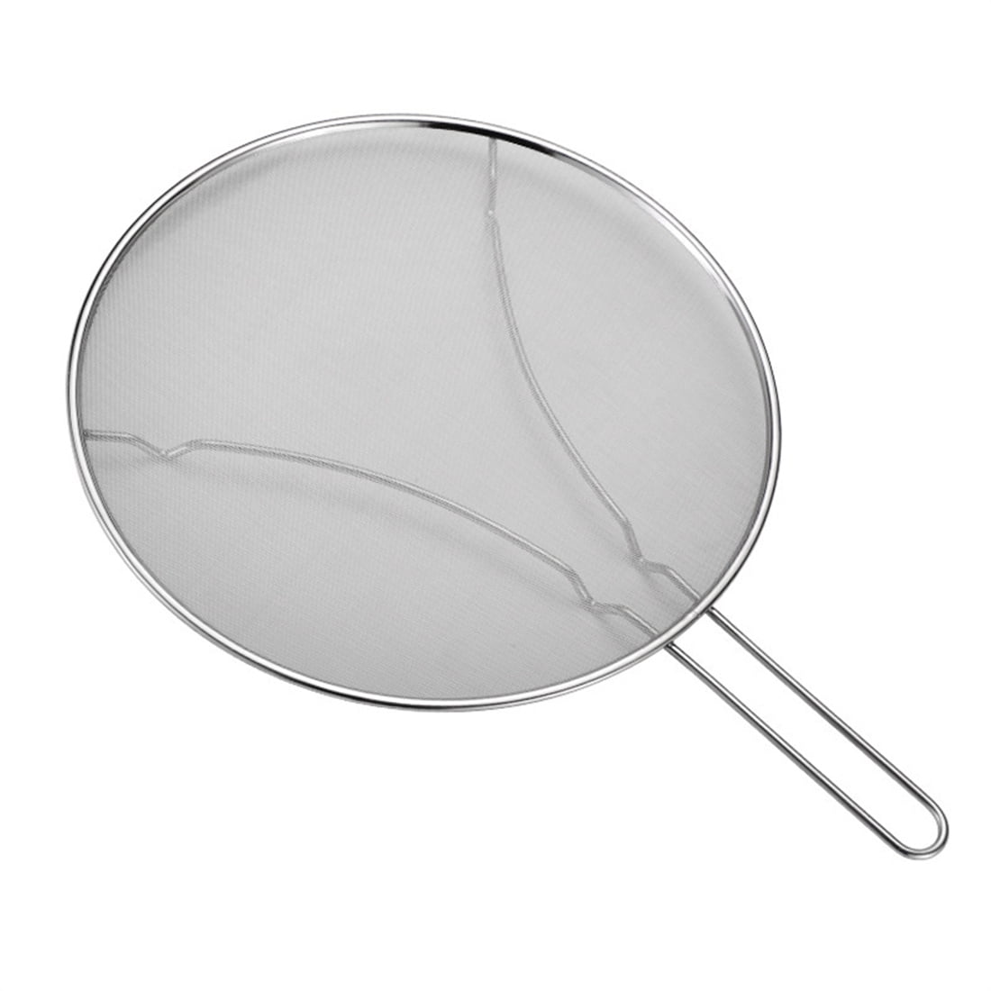 Grease Splatter Screen for Frying Pan,Casewin 13 inch Flat Knob Ultra