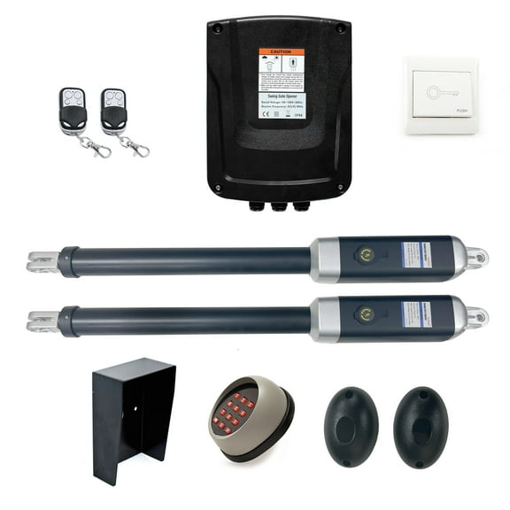 ALEKO GG1700 Accessories Kit Gate Opener for Dual Swing Gates up to 2200 lb