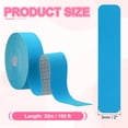 thumbnail image 2 of Kinesiology Tape Uncut, Elastic Athletic Tape for Exercise and Joint Support Light Blue, 2 of 7