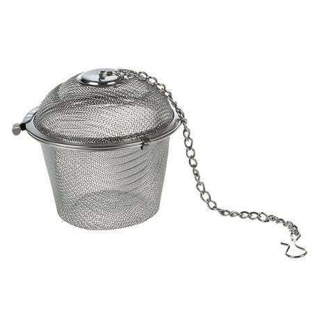 

Tea Stainless Strainer Locking Tea Spice Mesh Ball Diam 6cm