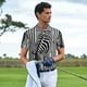 thumbnail image 3 of Balery Optical Zebra Illusion Camisa Polo de Hombre con Estampado, de Manga Corta y Tejido Medio, Camisa Tipo Golf Polo-Medium, 3 of 6