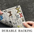 thumbnail image 6 of Butterfly Text Door Rugs,Washable Non Slip Door Mats Indoor,Decorative Door Mats,Entry Mat Indoor for Entrance,Bedroom,Kitchen,Bathroom,17"x30", 6 of 6