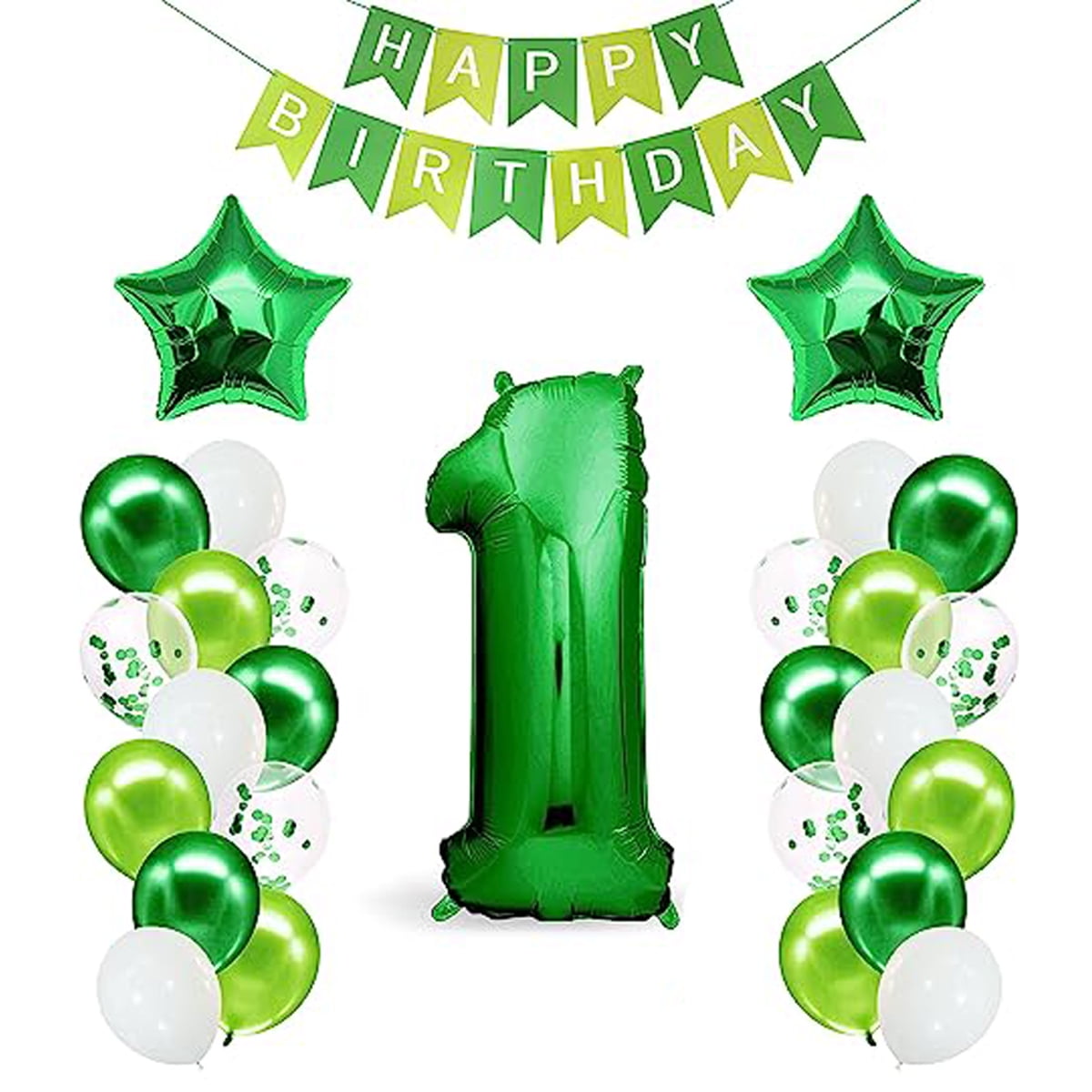 Happy Birthday Green Balloons Set 1 2 3 4 5 6 7 8 9 10th Birthday Girl happy-birthday-green-balloons-set-1-2-3-4-5-6-7-8-9-10th-birthday-girl