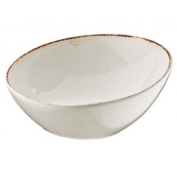 Retro dia.7.25" h:3.25" 15 oz. Round Decorated Porcelain Bowl