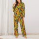 thumbnail image 2 of Balery Dancing African Women Conjunto de Pijama con Estampado para Mujer, Conjunto de Dos Piezas con Manga Larga, Ropa de Dormir Suave con Bolsillos, Pijamas Cómodos-X-Large, 2 of 7