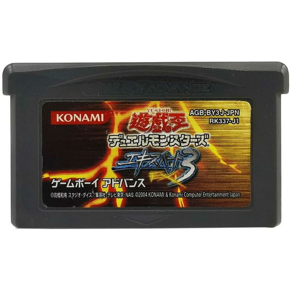 YuGiOh Gameboy Advance Duel Monsters Expert 3 Video Game