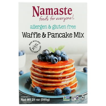 Namaste Foods Gluten Free Waffle And Pancake Mix, 21 Oz