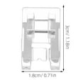 thumbnail image 2 of ROSENICE Professional Satin Stitch Presser Foot, 2 of 7