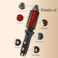 thumbnail image 4 of KMWGRE 1.5 Inch Heated Curling Brush Ceramic Tourmaline Ionic Curling Iron Volumizing Hot Brush Create Root Volume & Loose Curls, Volume Curls Ceramic Tourmaline Ionic Round Brush Volumizer, 4 of 6