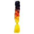 thumbnail image 1 of VONKY Gradient Color Women Braid Hair Large Braiding Hair Wigs High Temperature Fiber Synthetic Hair Extensions, 1 of 1