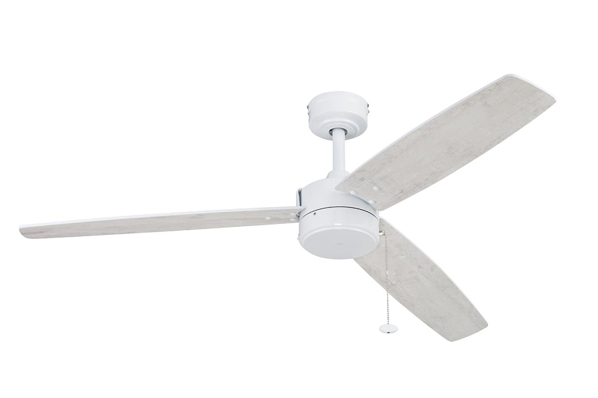 Prominence Home 52 Journal Bright White Ceiling Fan Outdoor Pull Chain 3 Blades Com - Bright Light Outdoor Ceiling Fan