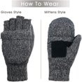 thumbnail image 3 of POINTERTECK Suede Thinsulate Thermal Insulation Mittens, 3 of 6