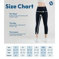 thumbnail image 7 of Nirlon 7/8 Capri Leggings For Women - High Waisted Leggings With Pockets, 7 of 7