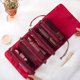 thumbnail image 4 of Bolsa Para Guardar Maquillaje Neceser enrollable de gran capacidad con 4 compartimentos desmontables,organizador de artículos de aseo de viaje rojo para mujer (1 pieza) Rkxzt, 4 of 9