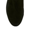 thumbnail image 4 of Adam Tucker Me Too Womens York 14 Suede Slip On Booties Black 7 Medium (B,M), 4 of 5