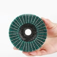 thumbnail image 4 of FESTFENDS 5 Pcs Tampon à Récurer Industriel pour Enlever la Rouille et Polir 10X10cm Vert, 4 of 4