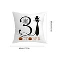 thumbnail image 3 of Multicolor Halloween Pillowcase Pillowcase Detachable Pillowcase Pumpkin Ghost Pillowcase Decorative Cushion Cover, 3 of 6