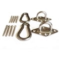 thumbnail image 1 of MHMYDZ Capacité de 1000 lb kit de Suspension de Hamac Robuste Crochets de Hamac Ultra Durables Mousquetons pour Support de Hamac Hamacs Chaise Balançoire, Multiples Crochets de Suspension pour Plafond Intérieur Extérieur, 1 of 7
