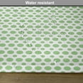 thumbnail image 6 of Ambesonne Green Place Mats Set of 4, Pop Art Retro Style Dots, Standard Size, Fern Green and White, 6 of 6