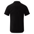 thumbnail image 4 of Vedolay Mens Short Set Men's Polo Shirt and Shorts Set Summer Outfits Fashion Short Sleeve Polo Suit for Men,Black L, 4 of 5