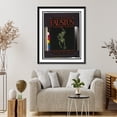 thumbnail image 4 of Historic Framed Print, W.P.A. Federal Theatre Presents Faustus" by Christopher Marlowe" - 3, 17-7/8" x 21-7/8", 4 of 9