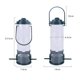 thumbnail image 4 of Comedero para pájaros de grano verde, con estación de alimentación para pájaros al aire libre, columna de silo de alimentación para pájaros silvestres BRILLAR Rojo Verde, 4 of 4