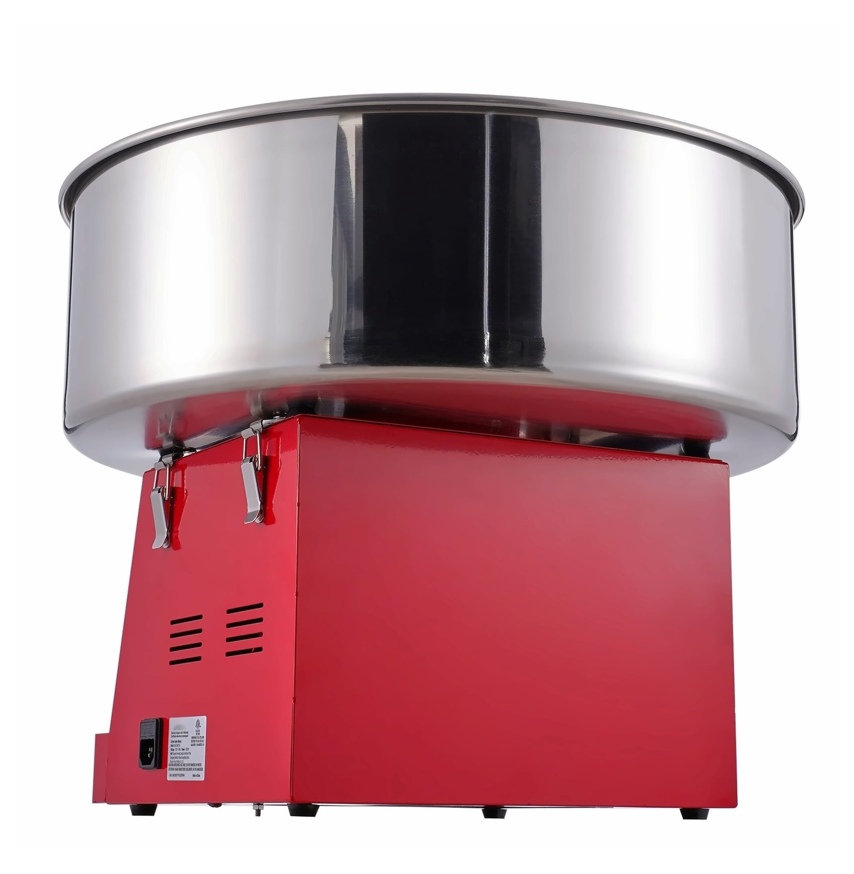 Cotton Candy Machine, 1000W Commercial Candy Floss Maker, Stainless Steel Bowl, Sugar Scoop, for Parties & Home Use (Red)