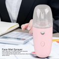 thumbnail image 4 of 30ML Face Hydrating Mist Steam Sprayer 150mAh Portable Facial Humidifier for Hiking Pink, 4 of 5