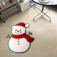 thumbnail image 1 of Soft Christmas Area Rug for Festive Home and Holiday Cheer with Elegant Seasonal Design, 1 of 3