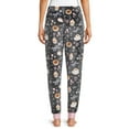 thumbnail image 3 of Secret Treasures Women's and Women's Plus Plush Cuffed Pajama Pants, 3 of 5