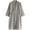 Men Gray, variant on Couple Bathrobe Pure Cotton Kimono Robe – Spring Autumn Long Sleeve Night Wear, Female Robe Clothes for Sleep Dressing Gowns