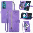 thumbnail image 3 of Case for Motorola Edge 30 Zipper Wallet Cover Lanyard Crossbody Neck Strap Compatible with Motorola Edge 30 Case, 3 of 5