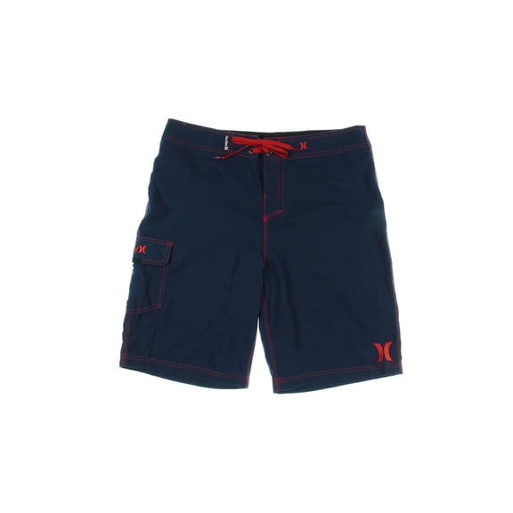Hurley Mens One and Only Embroidered Swimwear Board Shorts