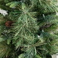 thumbnail image 4 of Nearly Natural Pre-lit Potted Mixed Pine Frosted Artificial Christmas Tree - 4’ - LED Lights, 4 of 4