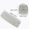 thumbnail image 6 of Unique Bargains Portable Stationery Bag Zipper Pencil Case Gray, 6 of 6