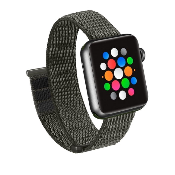Correa de nylon para reloj inteligente Apple 38/40mm verde Basariworld