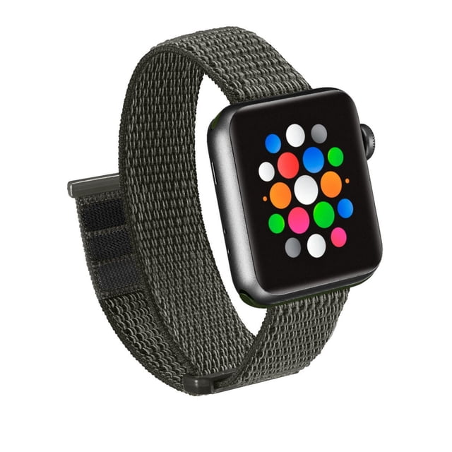 Correa de nylon para reloj inteligente Apple 38/40mm verde Basariworld